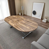 Ortadan Açılır Akıllı Masa Üst Mdf Urartu Alt Ayak Krom Kaplama