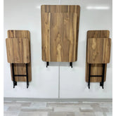 Raf Masa Tabureli Mdf Tabla Urartu Demir Mekanizma Siyah kopya