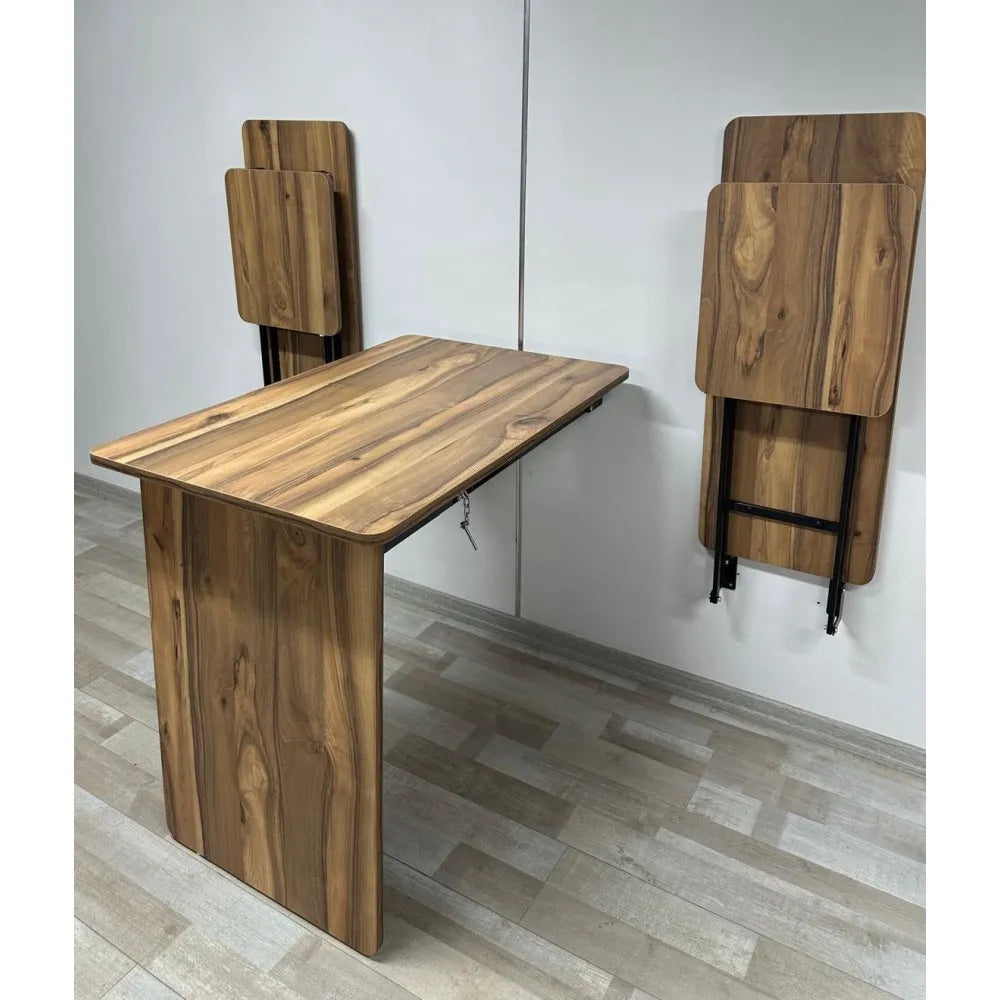 Raf Masa Tabureli Mdf Tabla Urartu Demir Mekanizma Siyah kopya