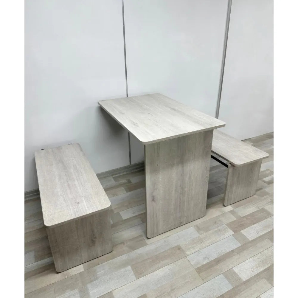 Raf Masa Tabureli Mdf Tabla Lizbon Demir Mekanizma Siyah kopya kopya kopya