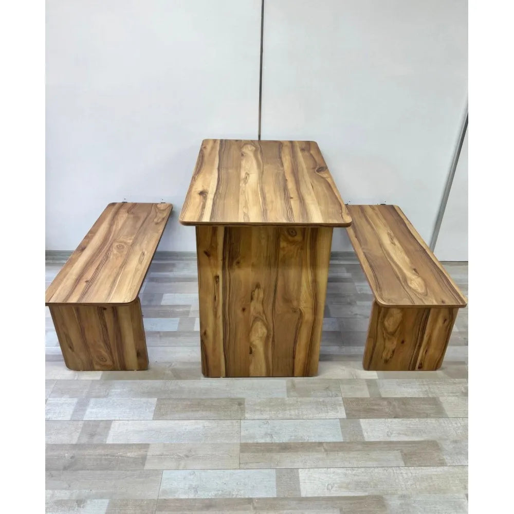 Raf Masa Tabureli Mdf Tabla Urartu Demir Mekanizma Siyah kopya