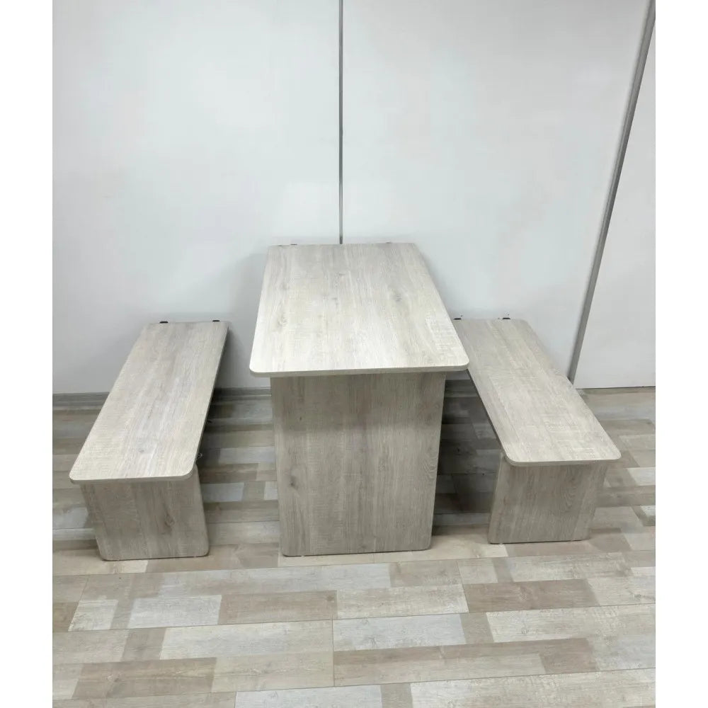 Raf Masa Tabureli Mdf Tabla Lizbon Demir Mekanizma Siyah kopya kopya kopya