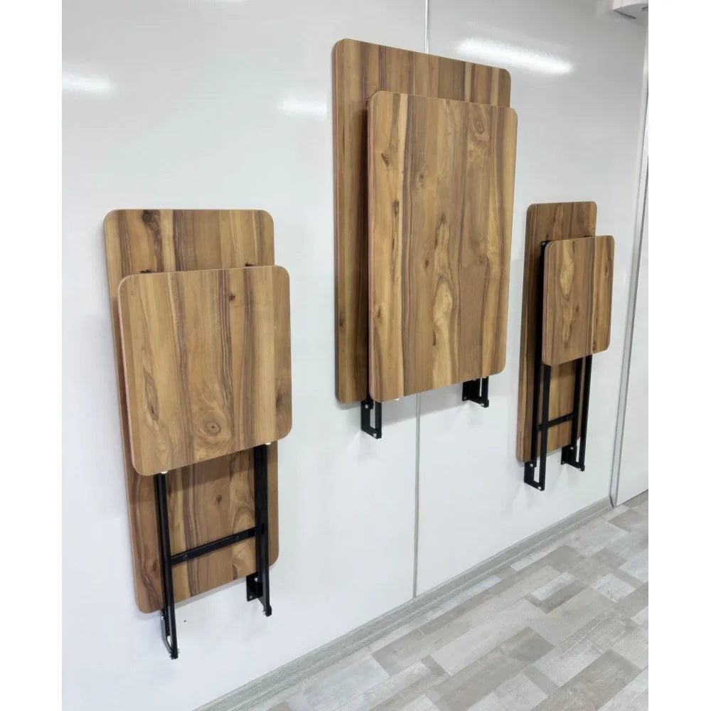 Raf Masa Tabureli Mdf Tabla Urartu Demir Mekanizma Siyah kopya