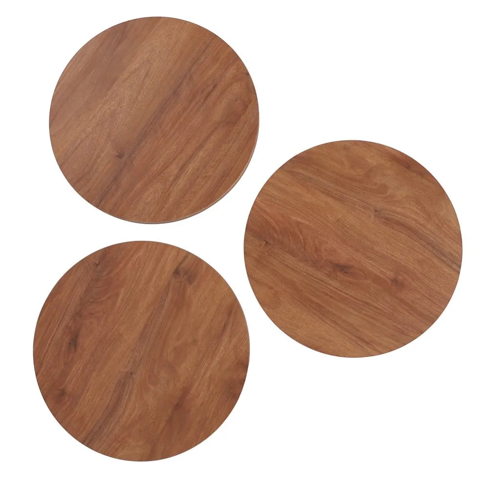 Marbella Zigon Sehpa Mdf Tabla Ceviz Alt Mekanizma Demir Beyaz Renk