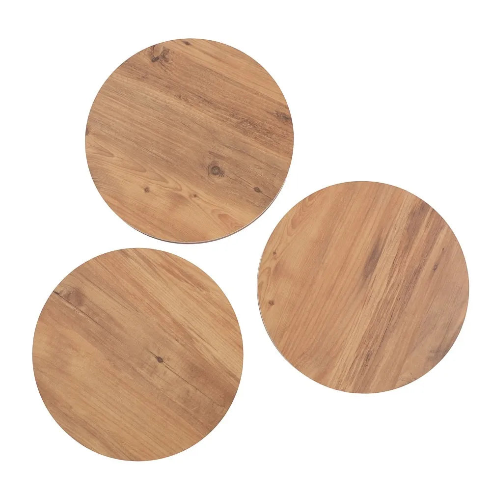 Marbella Zigon Sehpa Mdf Tabla Efesçam Alt Mekanizma Demir Siyah Renk