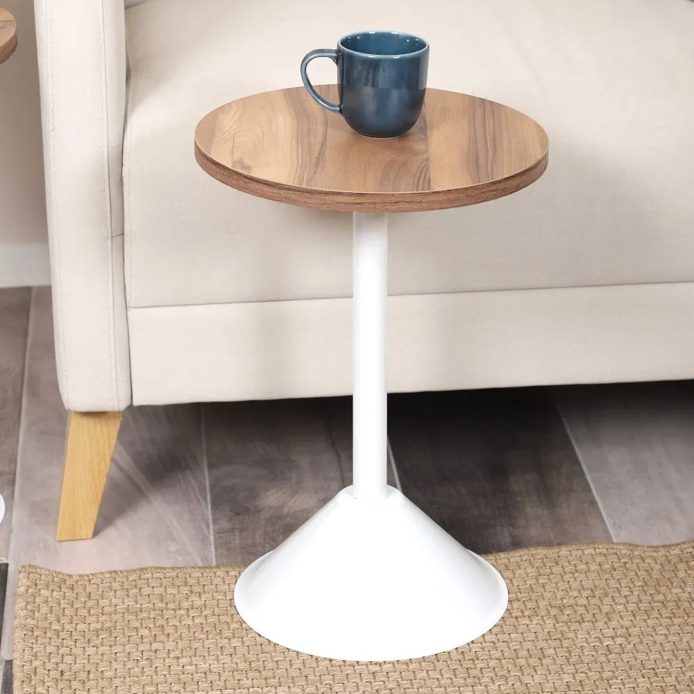 Tablon Zigon Sehpa Mdf Tabla Urartu Alt Mekanizma Demir Beyaz Renk