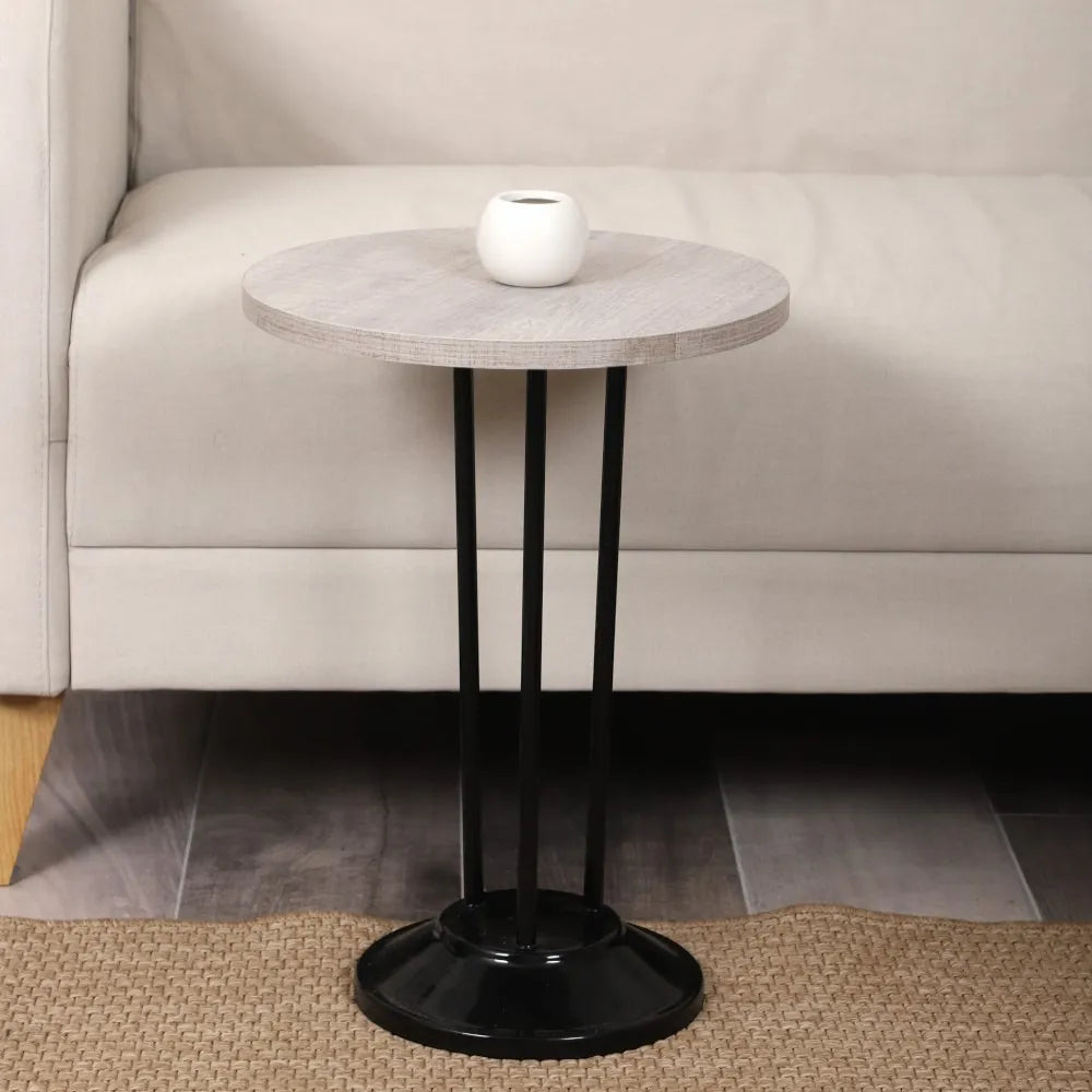 Marbella Zigon Sehpa Mdf Tabla Lizbon Alt Mekanizma Demir Siyah Renk